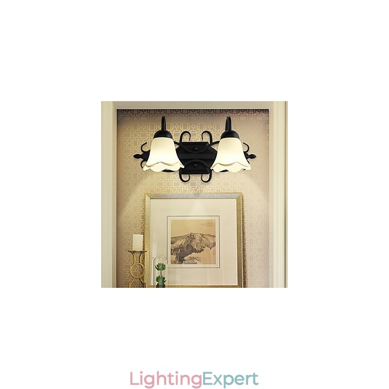 Rustic Lodge Electroplated Feature for Downlight Bathroom Lighting Wall Light