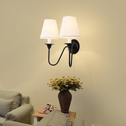 Rustic Lodge Black Oxide Finish Feature for Eye Protection Ambient Light Wall Sconces Wall Light