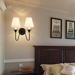 Rustic Lodge Black Oxide Finish Feature for Eye Protection Ambient Light Wall Sconces Wall Light