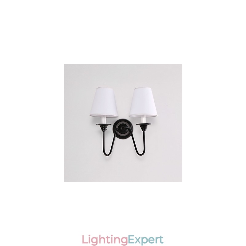 Rustic Lodge Black Oxide Finish Feature for Eye Protection Ambient Light Wall Sconces Wall Light