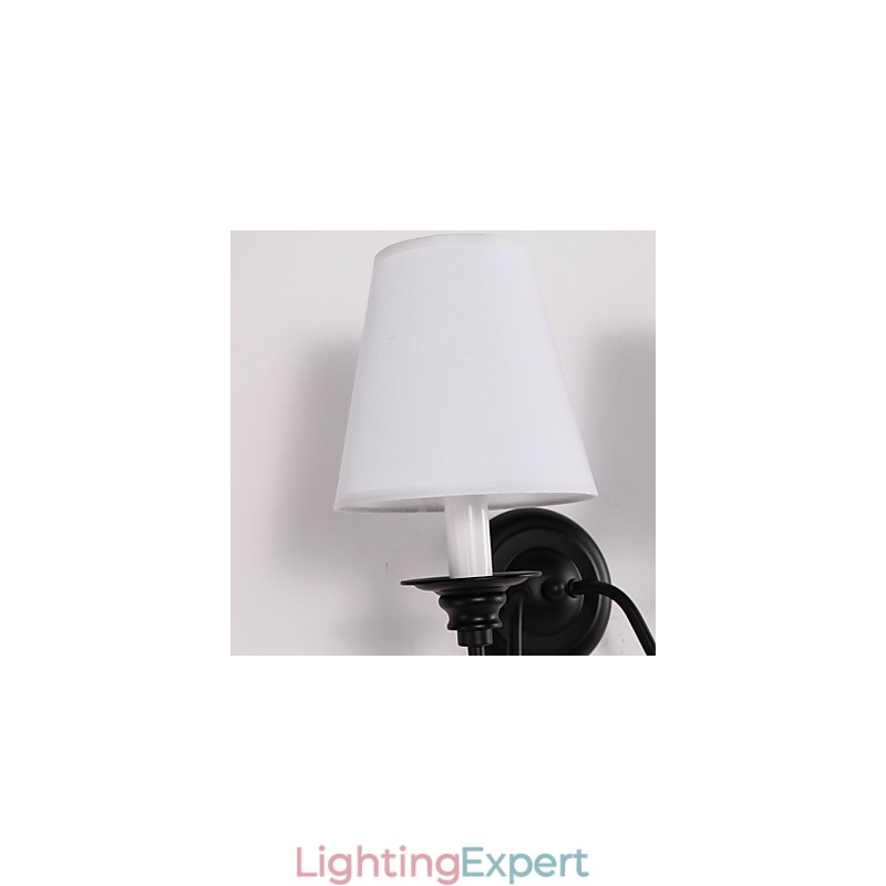 Rustic Lodge Black Oxide Finish Feature for Eye Protection Ambient Light Wall Sconces Wall Light
