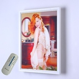 Integrated Modern Contemporary Modern Comtemporary Painting Feature for Ambient Light Wall Sconces