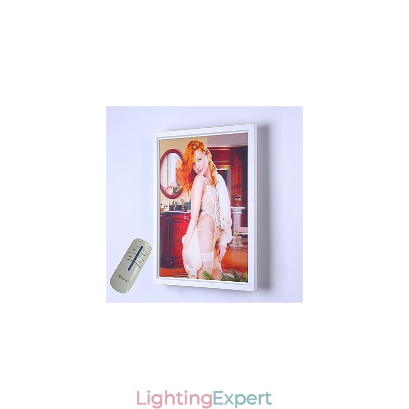 Integrated Modern Contemporary Modern Comtemporary Painting Feature for Ambient Light Wall Sconces
