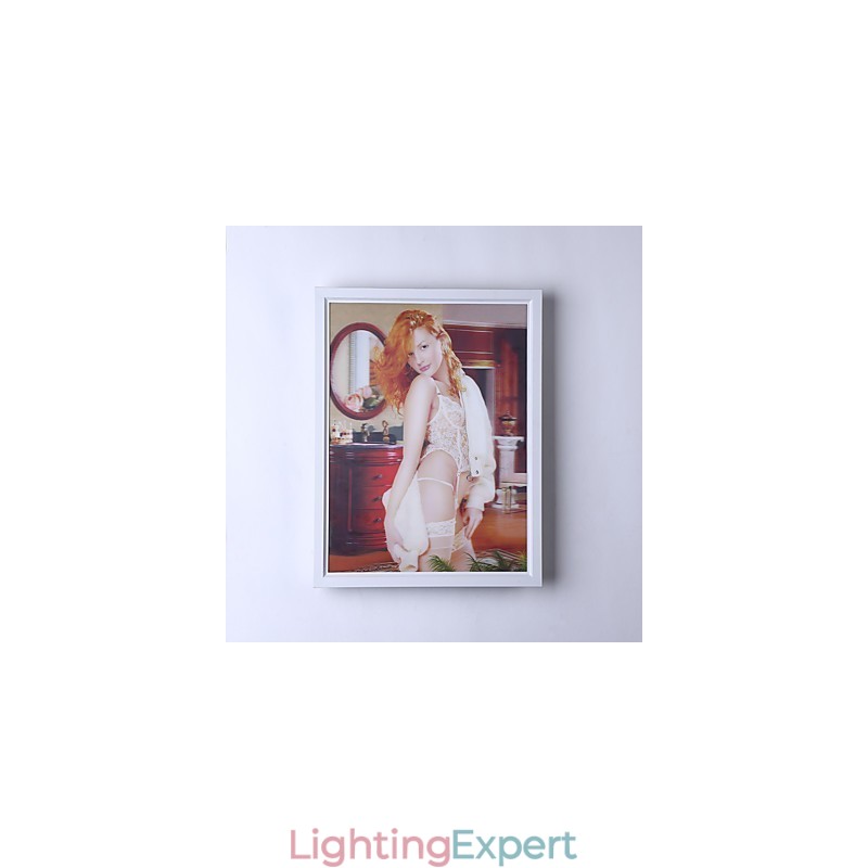 Integrated Modern Contemporary Modern Comtemporary Painting Feature for Ambient Light Wall Sconces