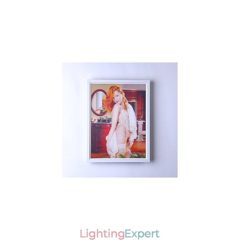 Integrated Modern Contemporary Modern Comtemporary Painting Feature for Ambient Light Wall Sconces