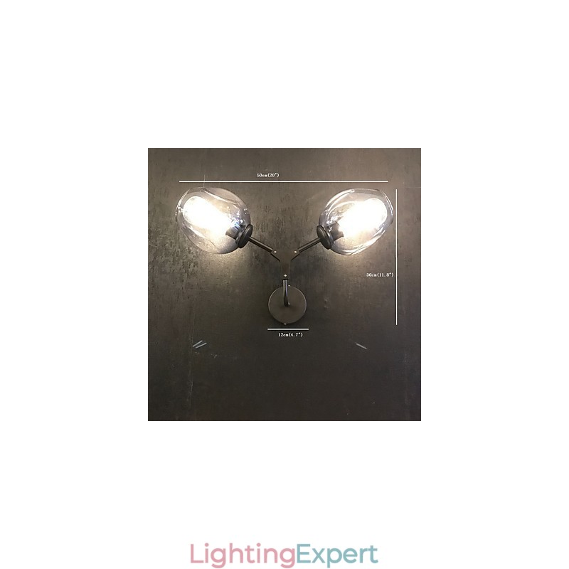 Rustic Lodge Vintage Country Retro Painting Feature for Mini Style Ambient Light Wall Sconces Wall Light