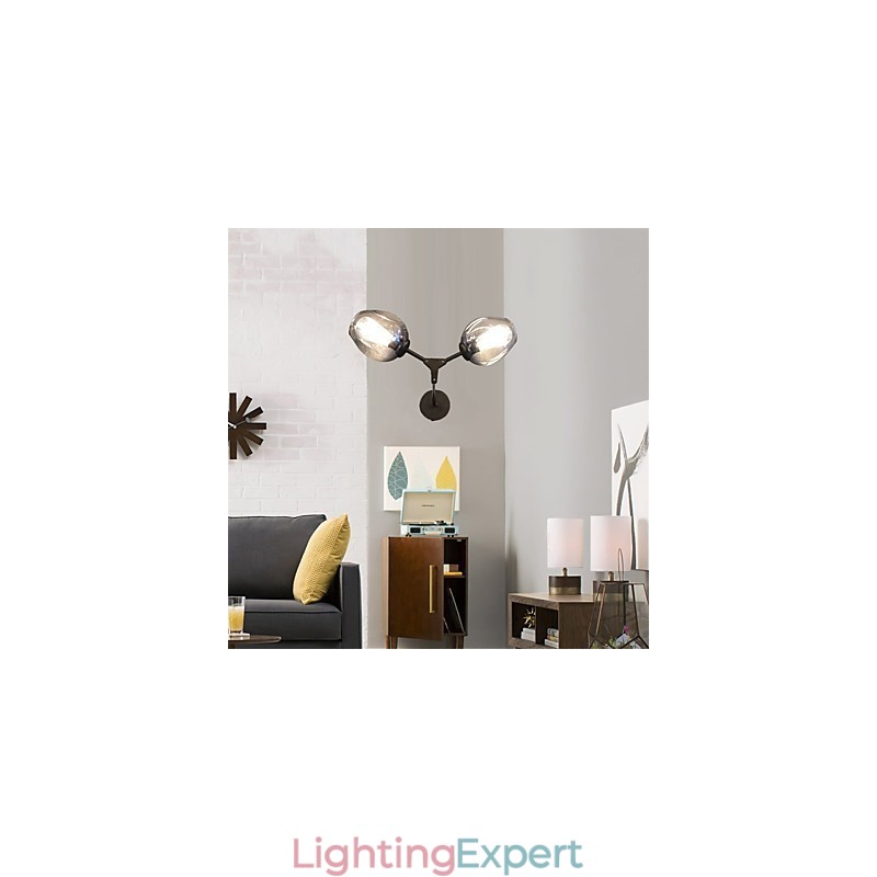 Rustic Lodge Vintage Country Retro Painting Feature for Mini Style Ambient Light Wall Sconces Wall Light