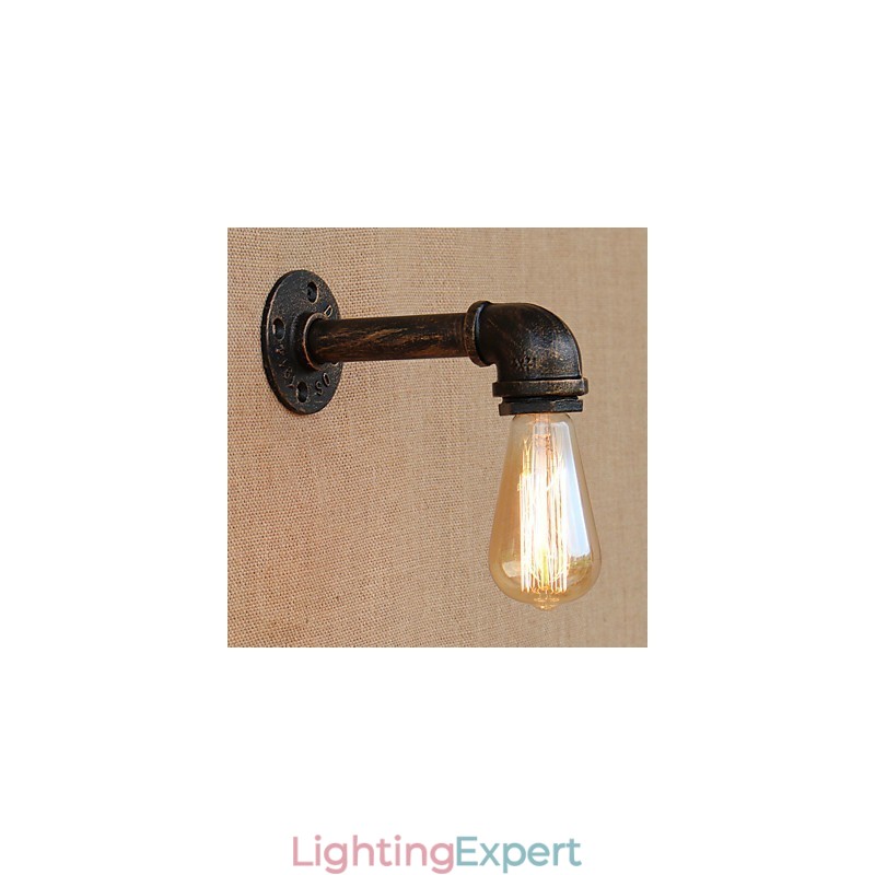 Country Retro Painting Feature for Mini Style Swing Arm Ambient Light Wall Sconces