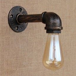 Country Retro Painting Feature for Mini Style Swing Arm Ambient Light Wall Sconces