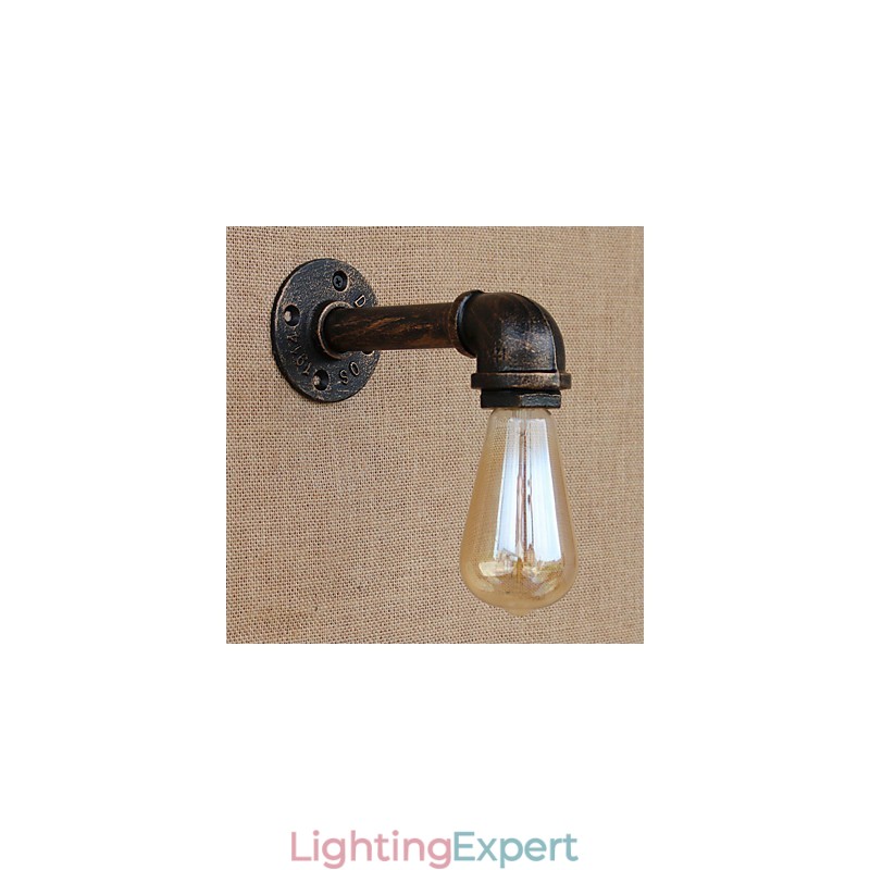 Country Retro Painting Feature for Mini Style Swing Arm Ambient Light Wall Sconces