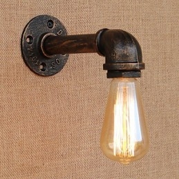 Country Retro Painting Feature for Mini Style Swing Arm Ambient Light Wall Sconces