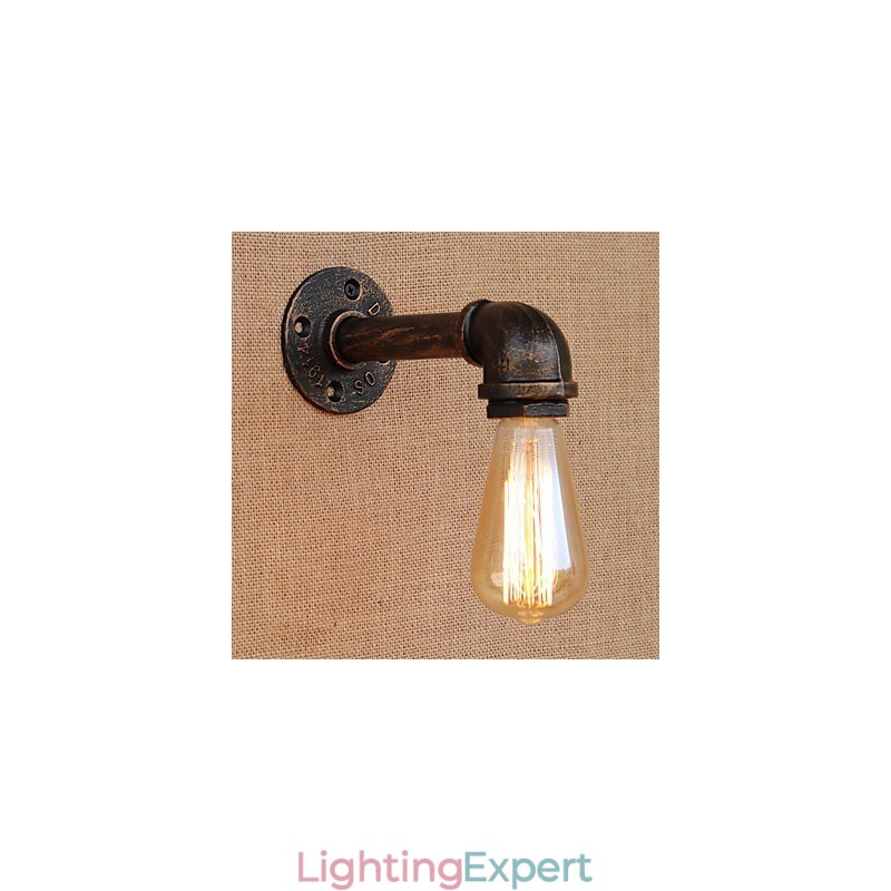 Country Retro Painting Feature for Mini Style Swing Arm Ambient Light Wall Sconces