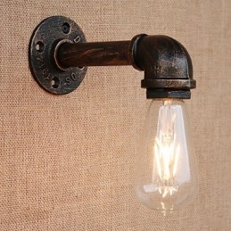 Country Retro Painting Feature for Mini Style Swing Arm Ambient Light Wall Sconces