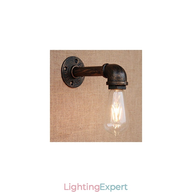 Country Retro Painting Feature for Mini Style Swing Arm Ambient Light Wall Sconces