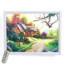 Integrated Modern Contemporary Modern Comtemporary Painting Feature for Ambient Light Wall Sconces