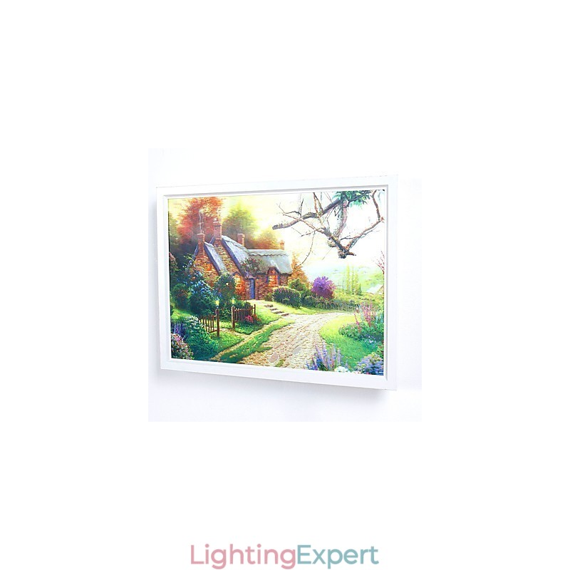 Integrated Modern Contemporary Modern Comtemporary Painting Feature for Ambient Light Wall Sconces