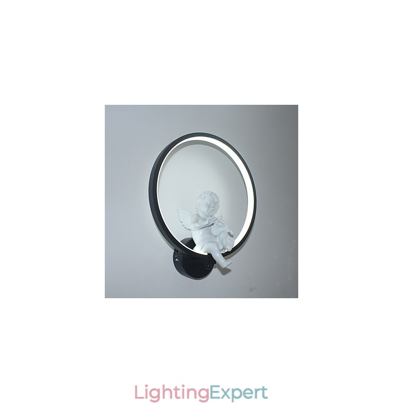 Wall Lamp Modern Creative Personality Lamp Designer Angel Decoration Lamp Aluminum Integrated Corridor Wall Lamp