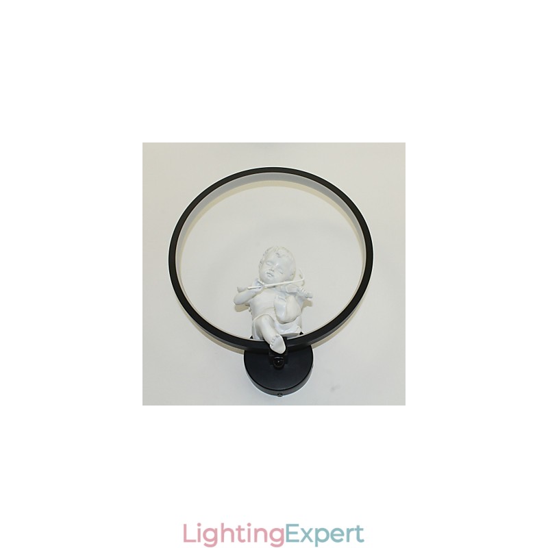 Wall Lamp Modern Creative Personality Lamp Designer Angel Decoration Lamp Aluminum Integrated Corridor Wall Lamp