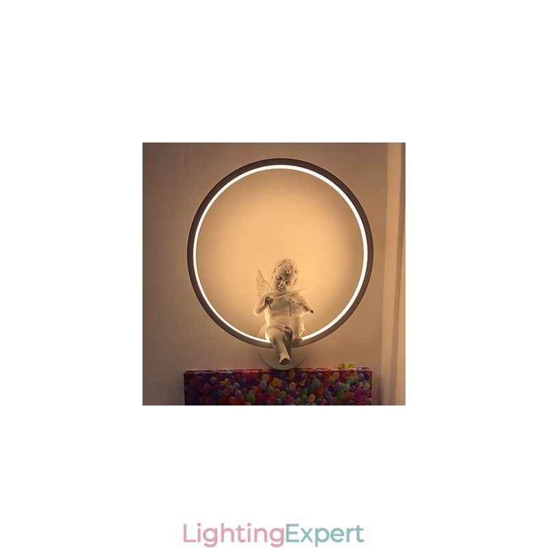 Wall Lamp Modern Creative Personality Lamp Designer Angel Decoration Lamp Aluminum Integrated Corridor Wall Lamp