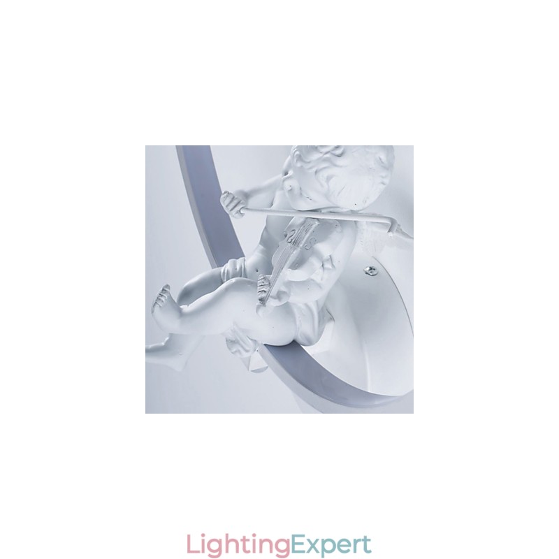 Wall Lamp Modern Creative Personality Lamp Designer Angel Decoration Lamp Aluminum Integrated Corridor Wall Lamp