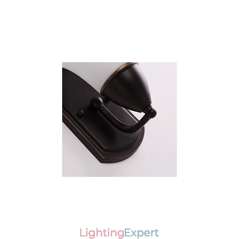 Rustic Lodge Black Oxide Finish Feature for Eye Protection Ambient Light Wall Sconces Wall Light