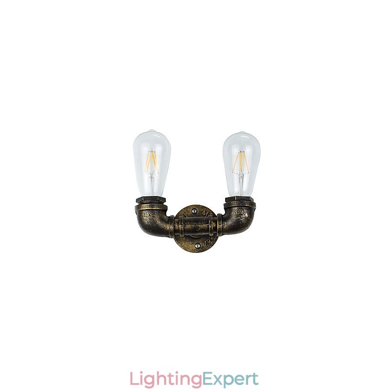 Rustic Lodge Traditional Classic Antique Brass Feature for Ambient Light Wall Lights Wall Light