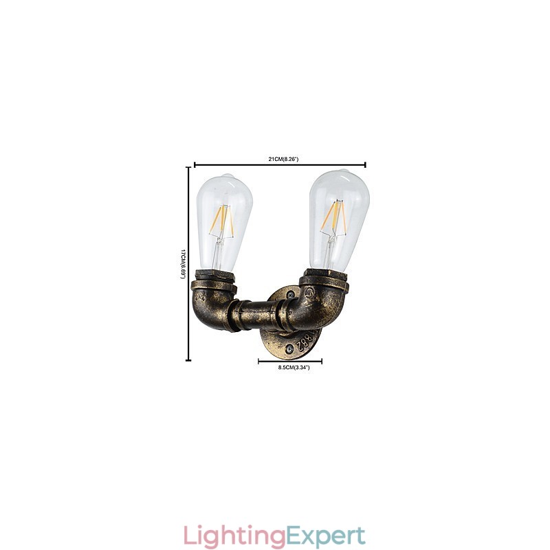 Rustic Lodge Traditional Classic Antique Brass Feature for Ambient Light Wall Lights Wall Light