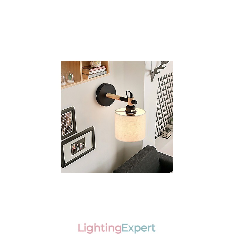 Fabric Wall Light Modern Contemporary Feature Ambient Light Wall Sconces