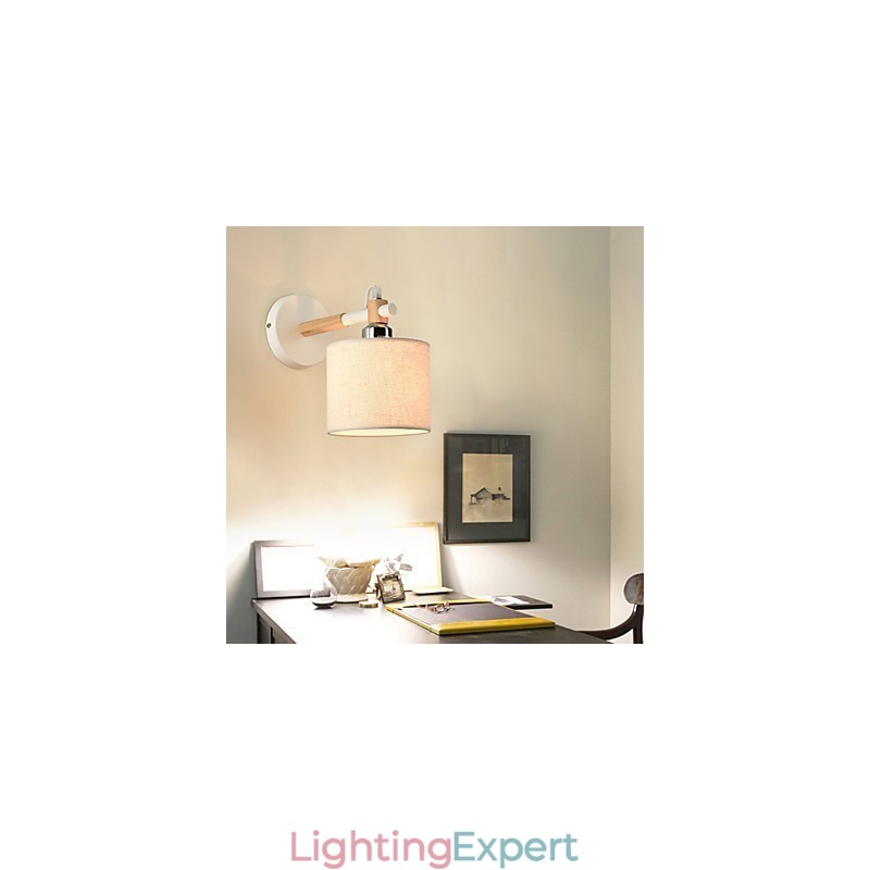Fabric Wall Light Modern Contemporary Feature Ambient Light Wall Sconces