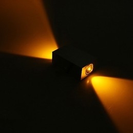 Multi Color 3 Novelty Feature for Mini Style Ambient Light Wall Sconces Wall Light Lamp