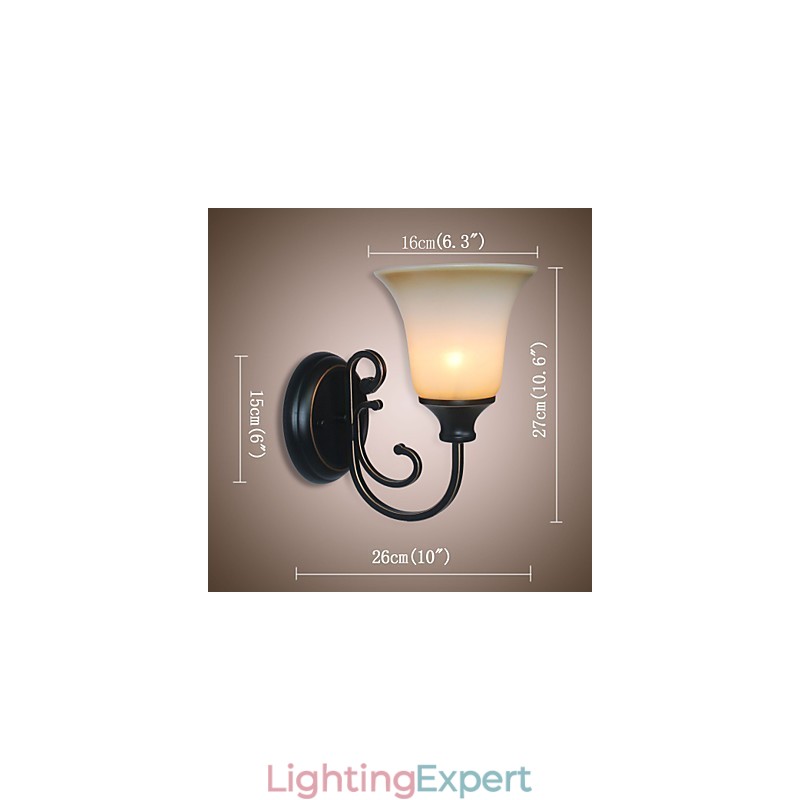 Antique Wall Lamp Bedside Bedroom Lamp Corridor Staircase Wall Lamp Retro Living Room Wall Lamp
