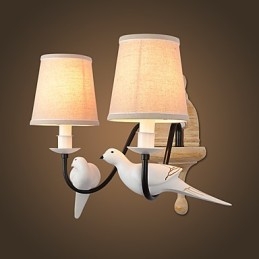 Rustic Lodge Simple Vintage Painting Feature Ambient Light Wall Sconces Wall Light