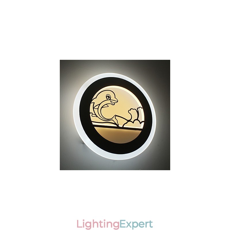 Modern Minimalist Bedroom Wall Lamp Bedside Lamp Of Children's Creative Wall Lamp Personality Stair Lamp Acrylic
