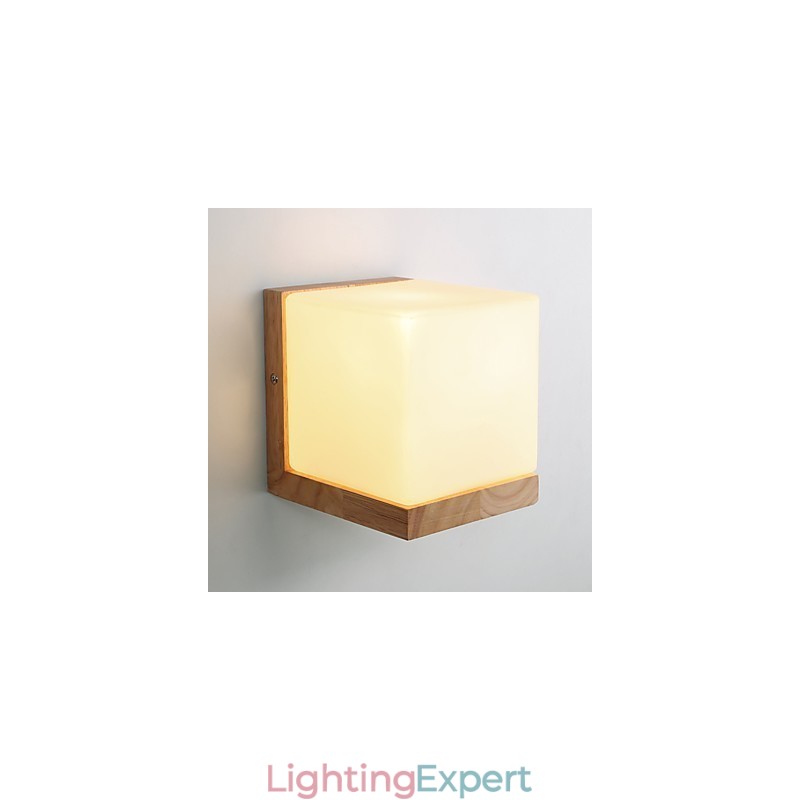 Novelty Country Feature for Mini Style Eye Protection Ambient Light Sconces Bedside Night Light Creative Balcony Wall Lamp