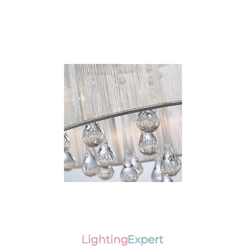 Ceiling Light Modern Crystal 4 Lights