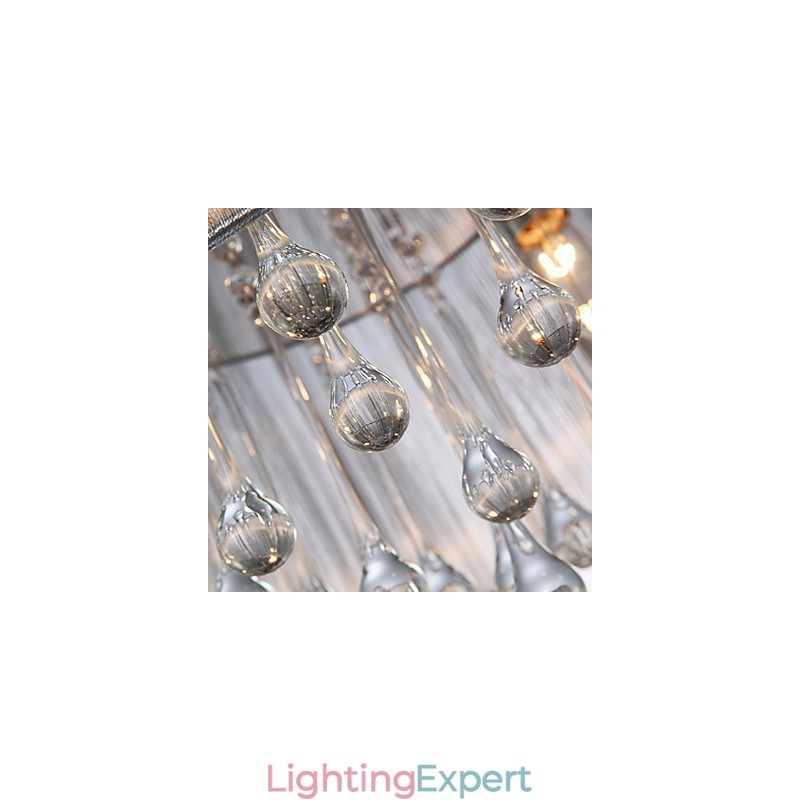 Ceiling Light Modern Crystal 4 Lights