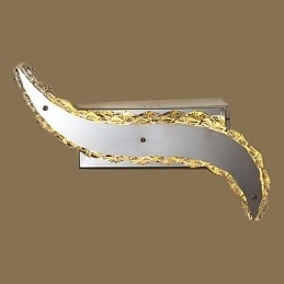 Integrated Modern Contemporary Painting Feature for Crystal Ambient Light Wall Sconces Wall Light