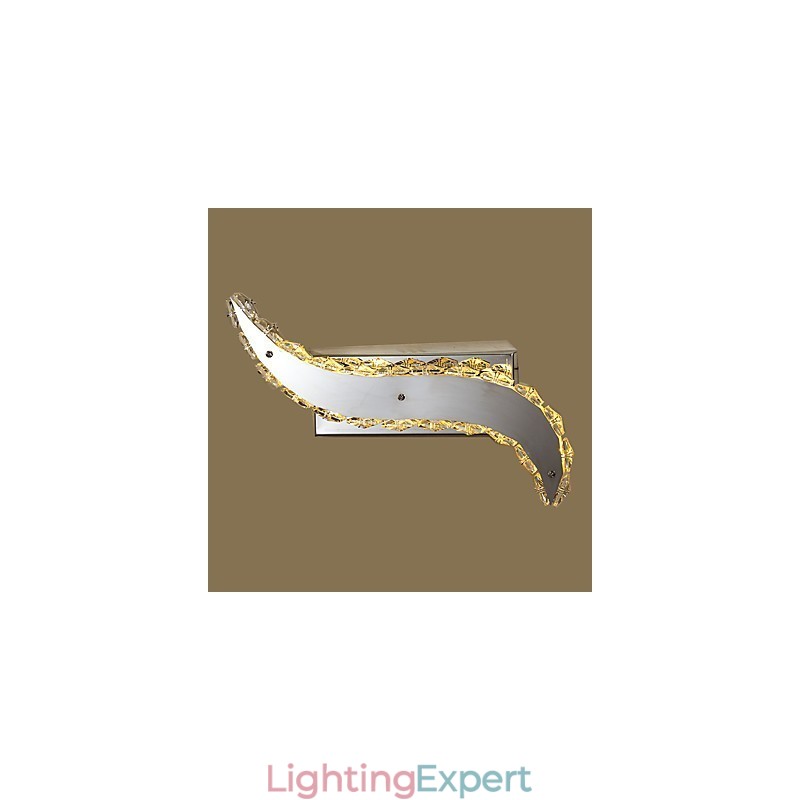 Integrated Modern Contemporary Painting Feature for Crystal Ambient Light Wall Sconces Wall Light