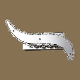 Integrated Modern Contemporary Painting Feature for Crystal Ambient Light Wall Sconces Wall Light