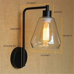 Rustic Lodge Country Black Oxide Finish Feature for Swing Arm Ambient Light