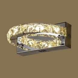 Integrated Modern Contemporary Painting Feature for Crystal Ambient Light Wall Sconces Wall Light