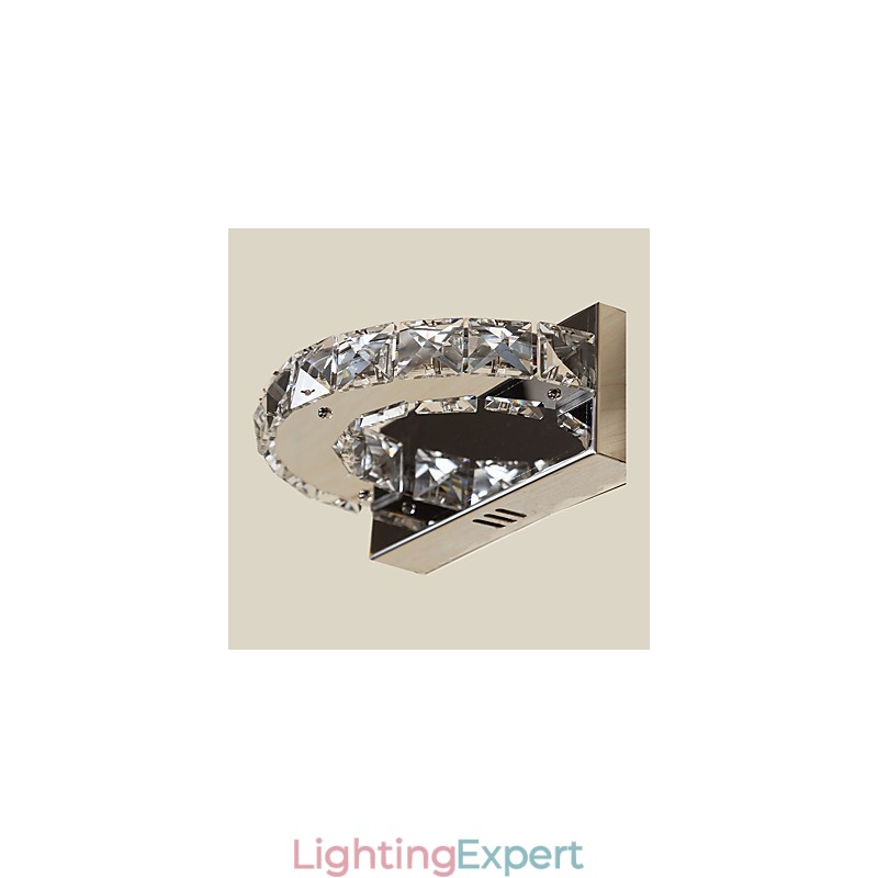 Integrated Modern Contemporary Painting Feature for Crystal Ambient Light Wall Sconces Wall Light