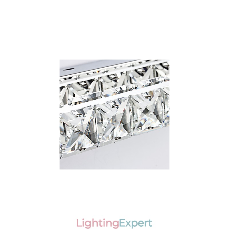 Long High Quality Mirror Lamp Bathroom Lights Metal and Crystal Wall Light