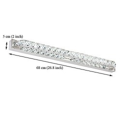 Long High Quality Mirror Lamp Bathroom Lights Metal and Crystal Wall Light