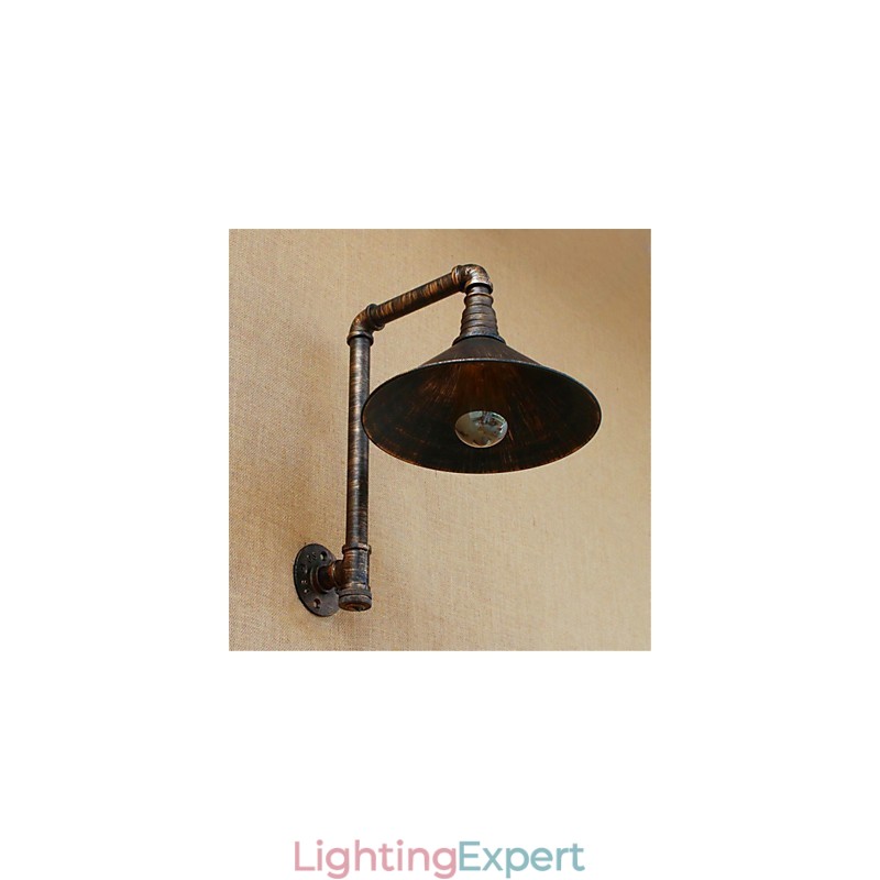 Rustic Lodge Country Antique Brass Feature for Ambient Light Wall Sconces Wall Light