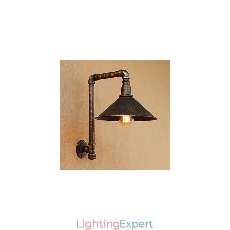 Rustic Lodge Country Antique Brass Feature for Ambient Light Wall Sconces Wall Light