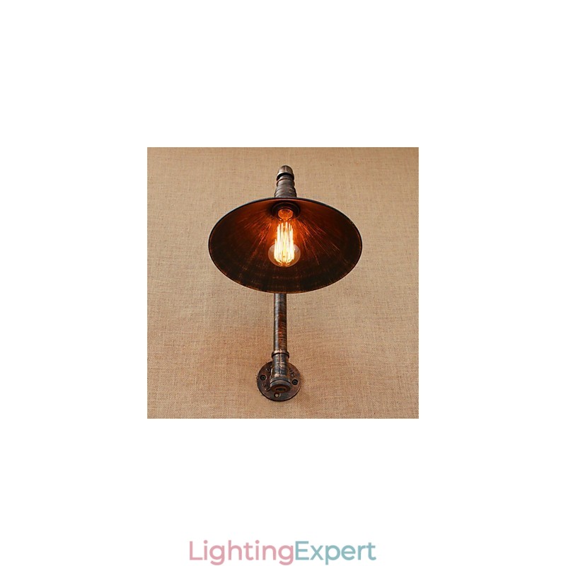 Rustic Lodge Country Antique Brass Feature for Ambient Light Wall Sconces Wall Light