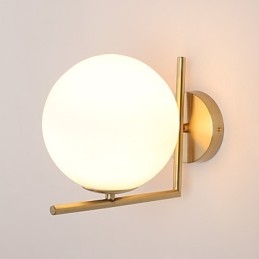 Modern Contemporary Electroplated Feature for Arc Uplight Wall Sconces Wall Light