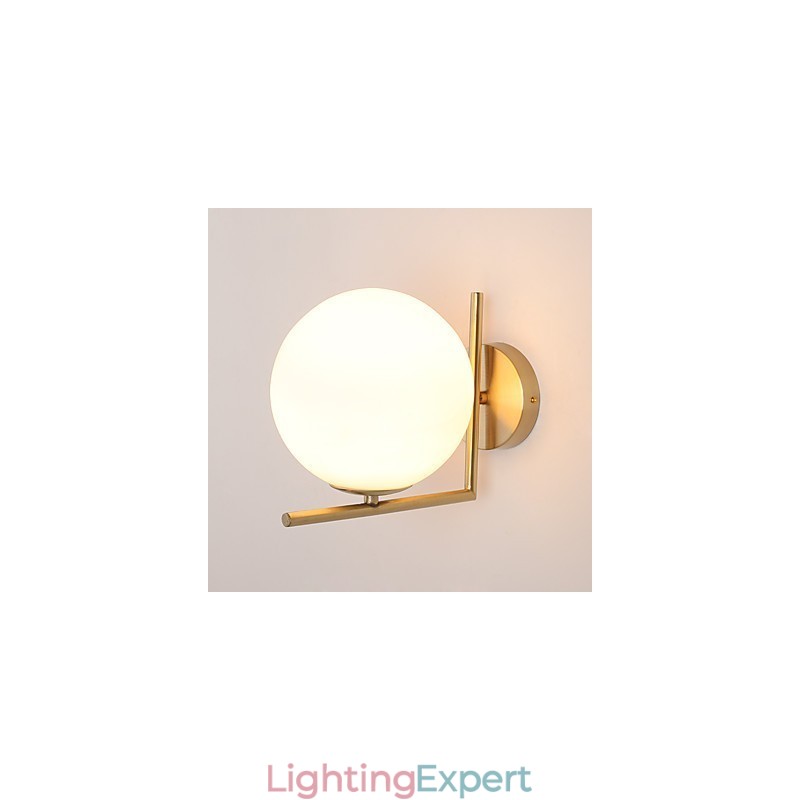Modern Contemporary Electroplated Feature for Arc Uplight Wall Sconces Wall Light