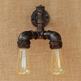 Rustic Lodge Painting Feature for Ambient Light Wall Sconces Wall Light